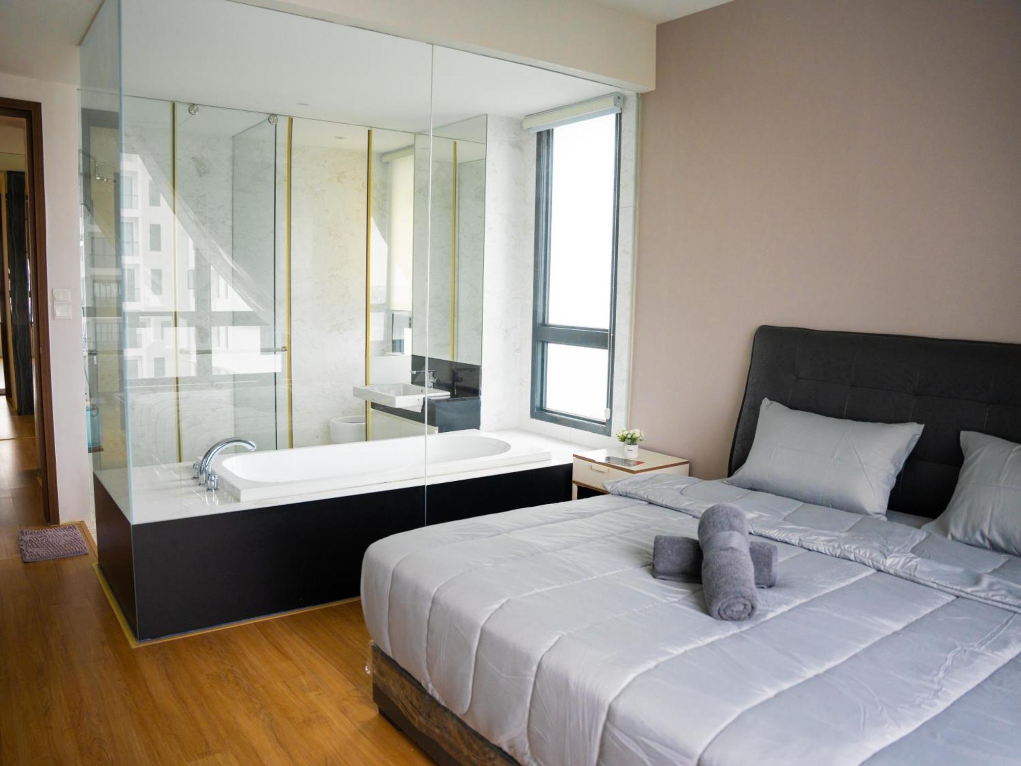 Artistic Marina View 3br Permas W Bathtub & Seaview Balcony Permas By Our * Johor Bahru